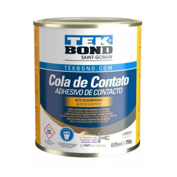 Cola De Contato Tek Bond 750g