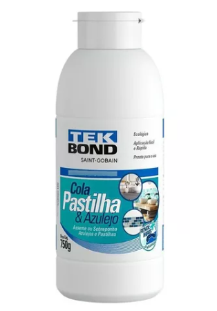 Cola Azulejo/Pastilha Tekbond 750g: Fixação Segura para Transformar seus Ambientes
