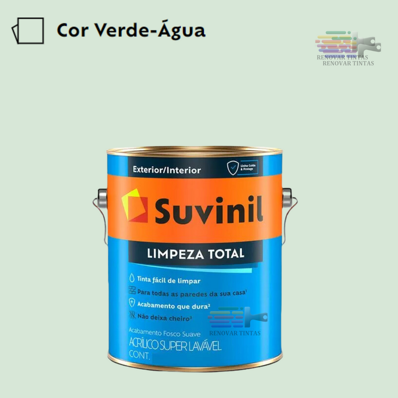 Tinta Lavavel Limpeza Total Suvinil 800ml Escolha sua Cor