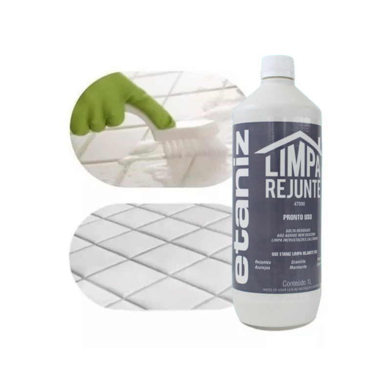 Limpa Rejunte Etaniz 1 L Remove Sujeira