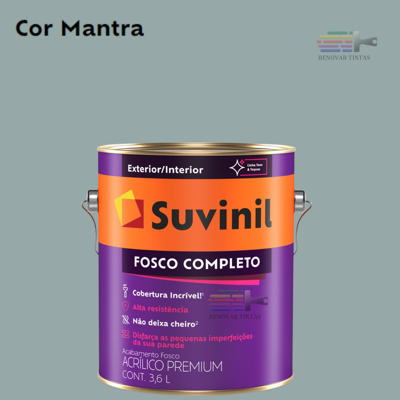 Tinta Suvinil Fosco Completo Premium 3,2 Litros Escolha sua Cor