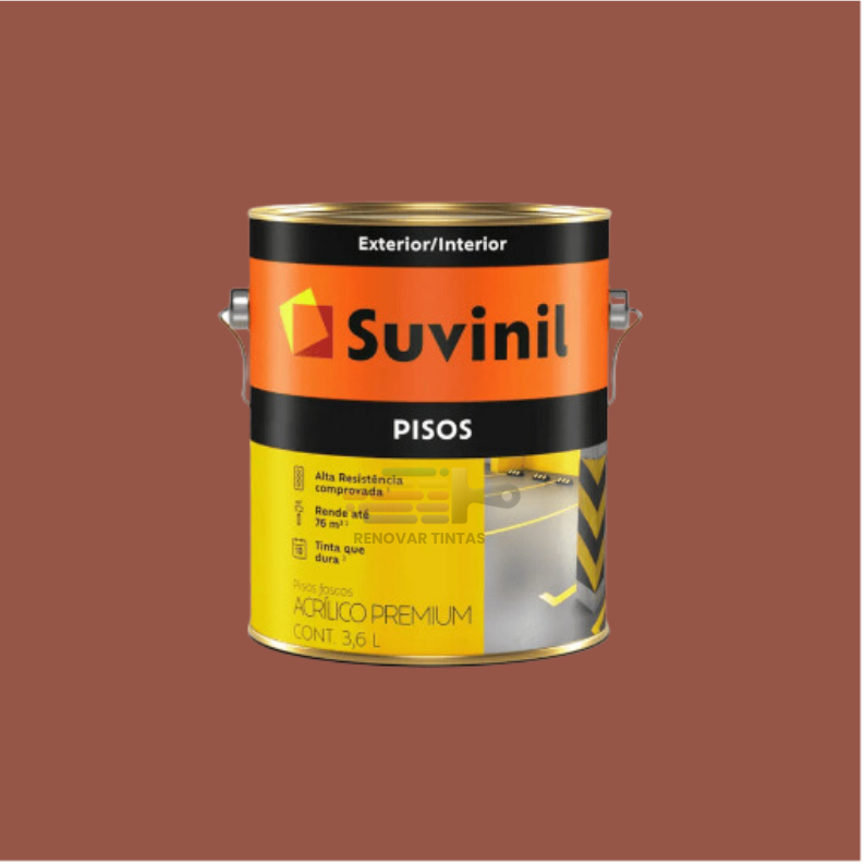 Tinta Acrílico Premium Para Piso Diversas Cores Suvinil 3,6l