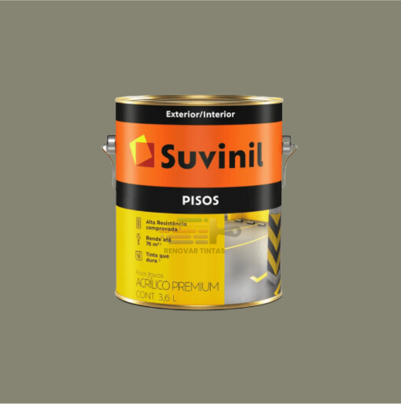 Tinta Acrílico Premium Para Piso Diversas Cores Suvinil 3,6l