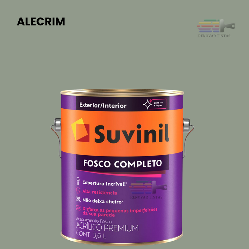 Tinta Suvinil Fosco Completo Premium 3,2 Litros Escolha sua Cor