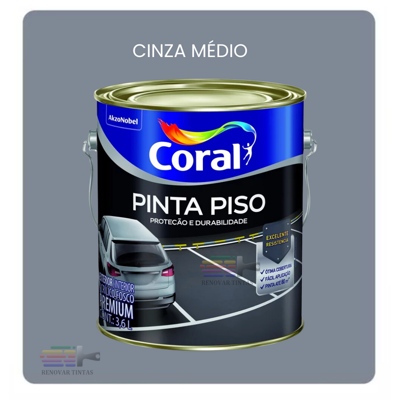 Pinta Piso Tinta Demarcação 3,6l