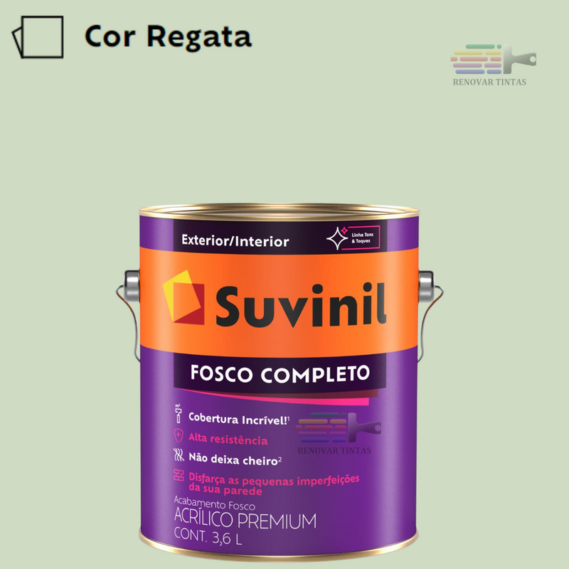 Tinta Suvinil Fosco Completo Premium 3,2 Litros Escolha sua Cor