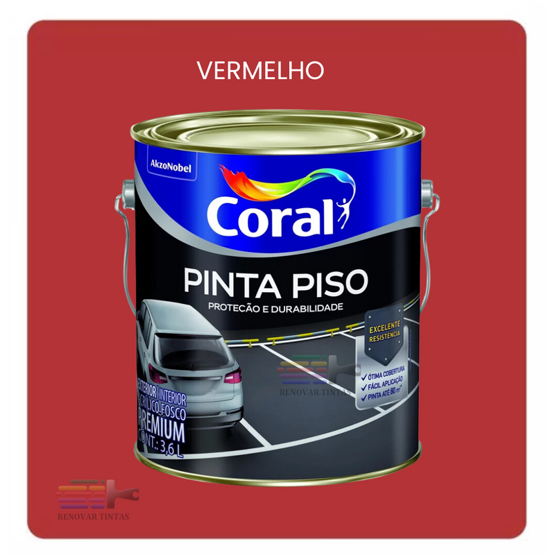 Pinta Piso Tinta Demarcação 3,6l