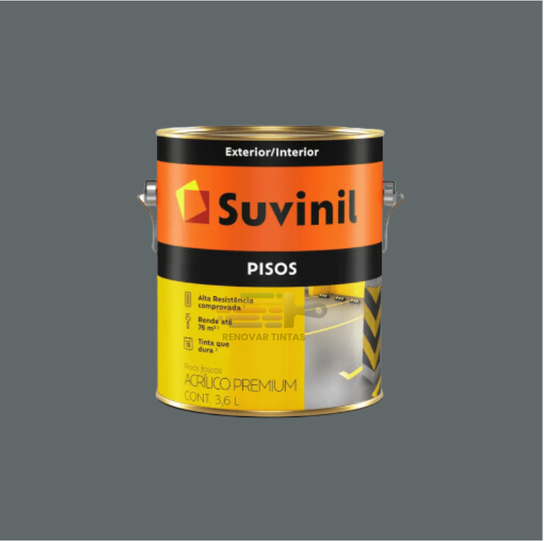 Tinta Acrílico Premium Para Piso Diversas Cores Suvinil 3,6l