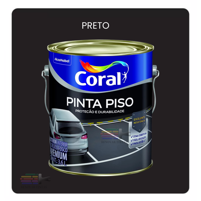 Pinta Piso Tinta Demarcação 3,6l