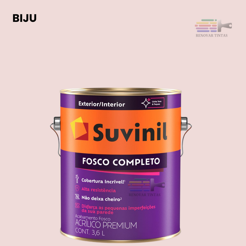 Tinta Suvinil Fosco Completo Premium 3,2 Litros Escolha sua Cor