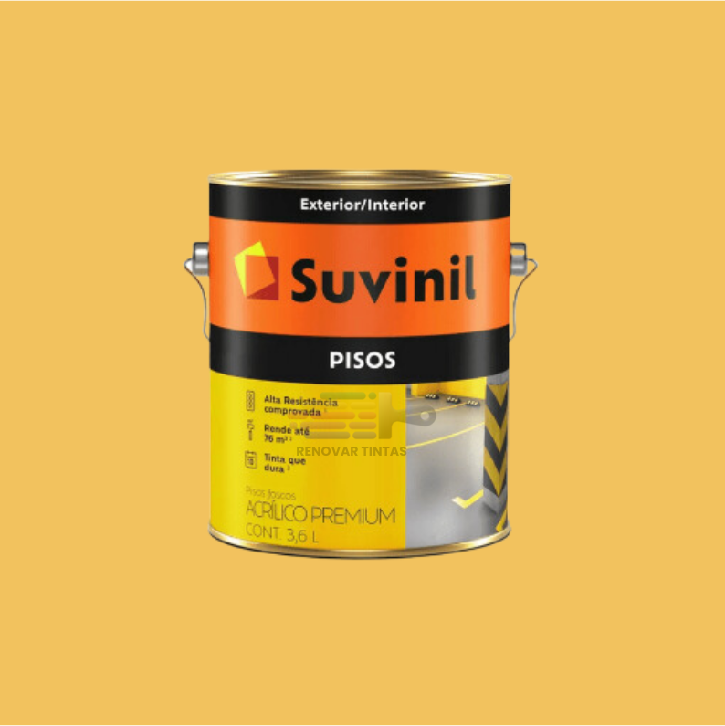 Tinta Acrílico Premium Para Piso Diversas Cores Suvinil 3,6l