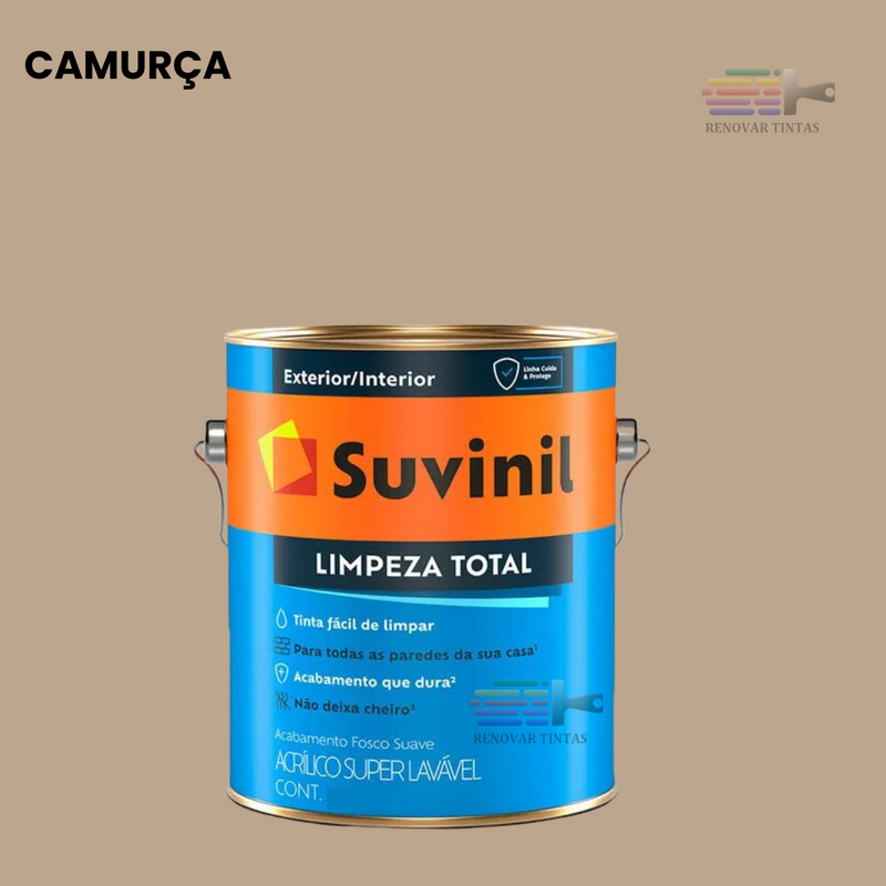 Tinta Lavavel Limpeza Total Suvinil 800ml Escolha sua Cor