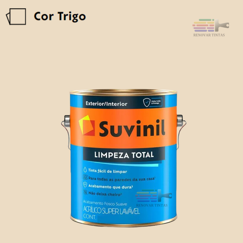 Tinta Lavavel Limpeza Total Suvinil 800ml Escolha sua Cor