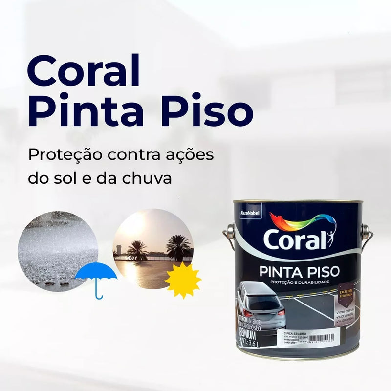 Pinta Piso Tinta Demarcação 3,6l