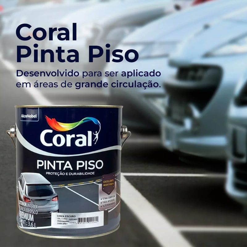 Pinta Piso Tinta Demarcação 3,6l