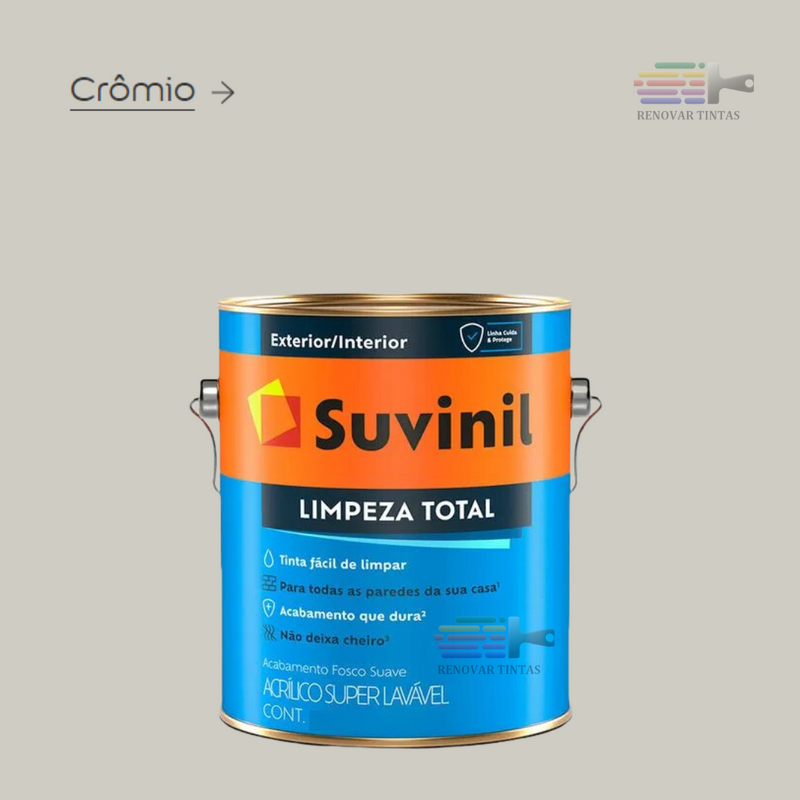 Tinta Lavavel Limpeza Total Suvinil 800ml Escolha sua Cor