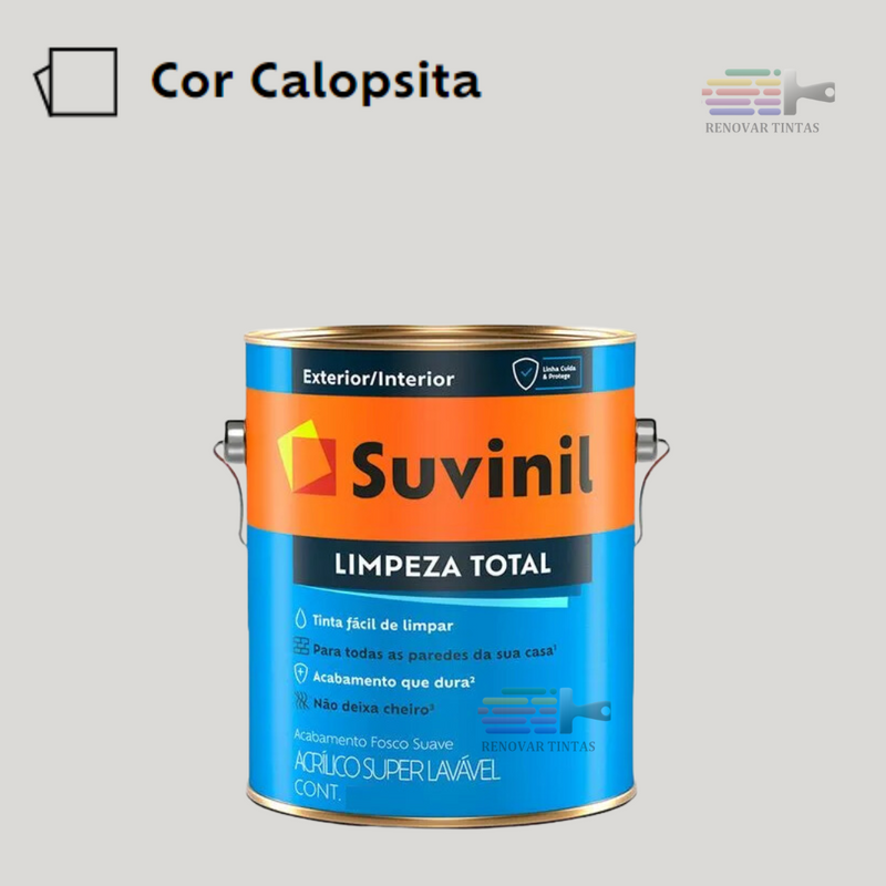 Tinta Lavavel Limpeza Total Suvinil 800ml Escolha sua Cor