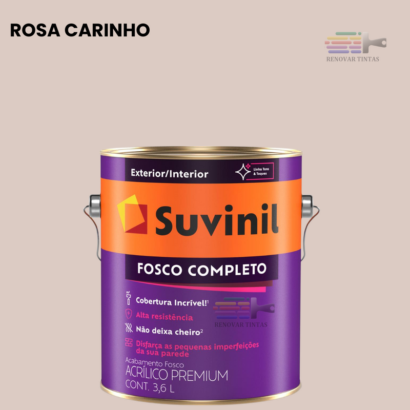 Tinta Suvinil Fosco Completo Premium 3,2 Litros Escolha sua Cor