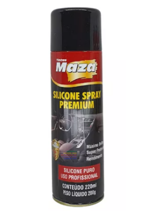 Silicone Spray Automotivo Premium Maza 220ml