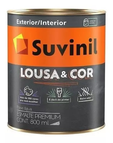 Tinta Lousa & Cor Suvinil 800ml - Escolha Sua Cor