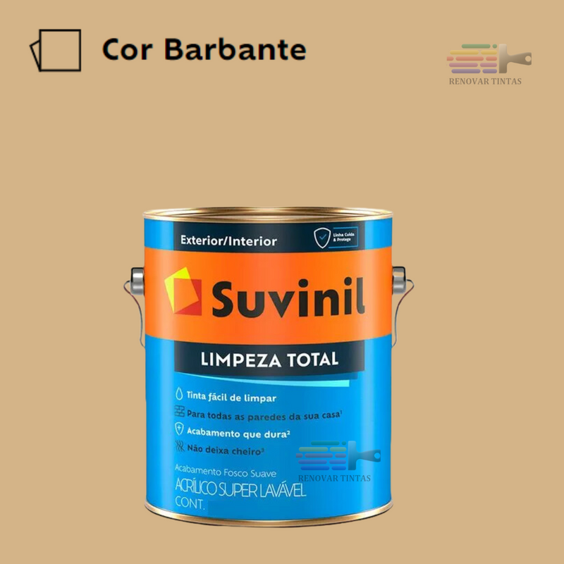 Tinta Lavavel Limpeza Total Suvinil 800ml Escolha sua Cor