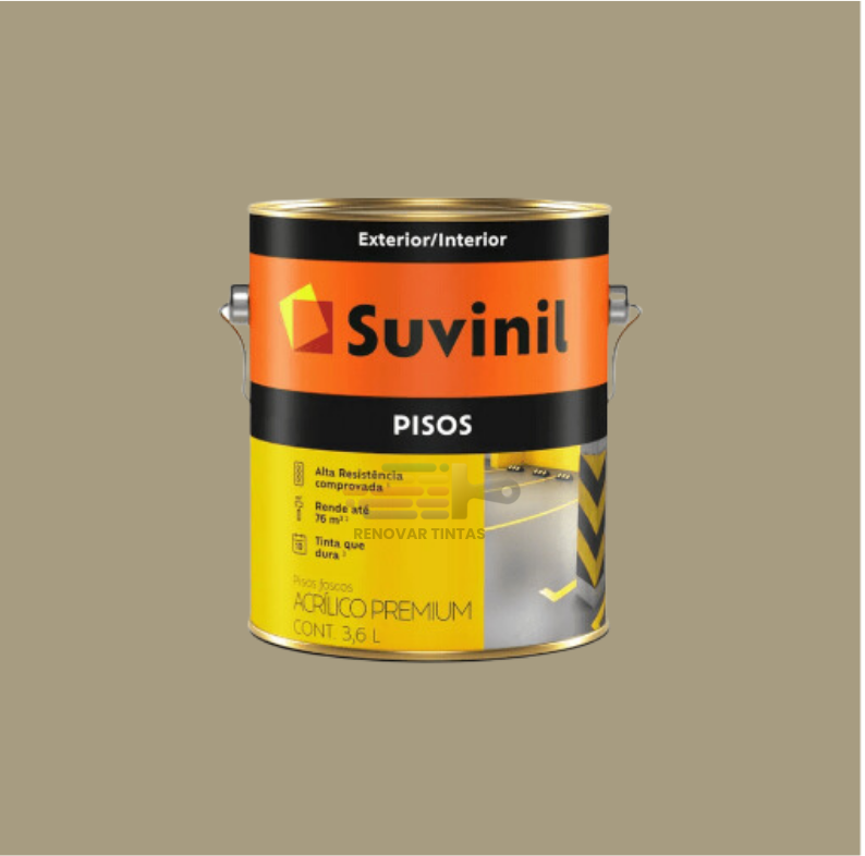 Tinta Acrílico Premium Para Piso Diversas Cores Suvinil 3,6l