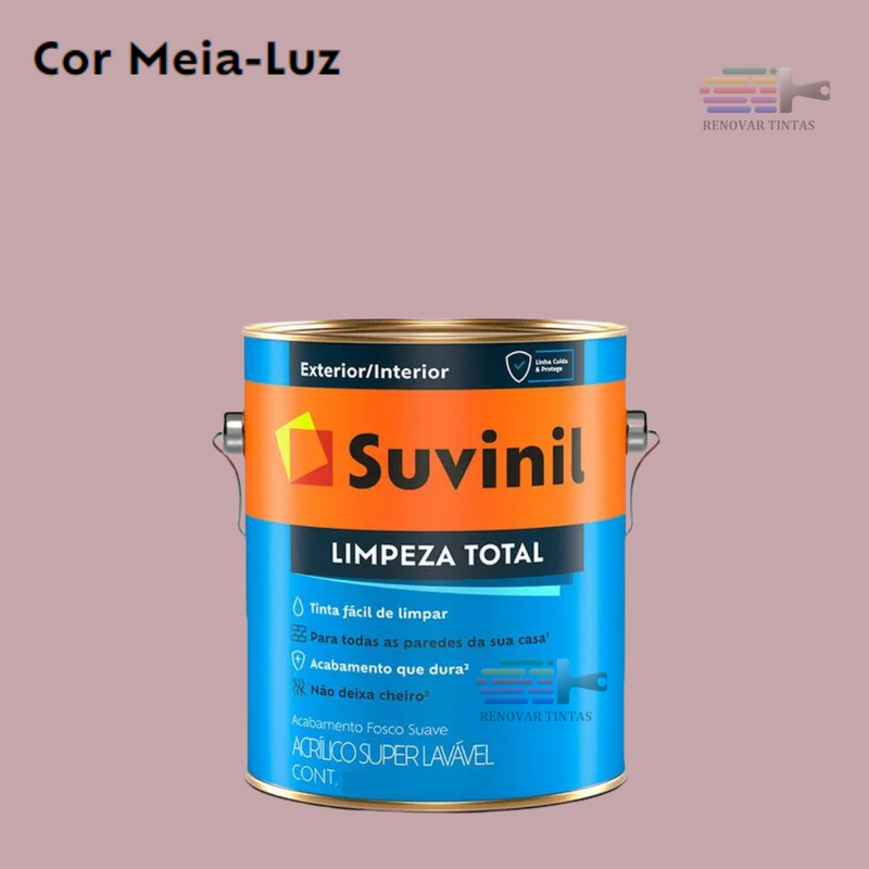 Tinta Lavavel Limpeza Total Suvinil 800ml Escolha sua Cor