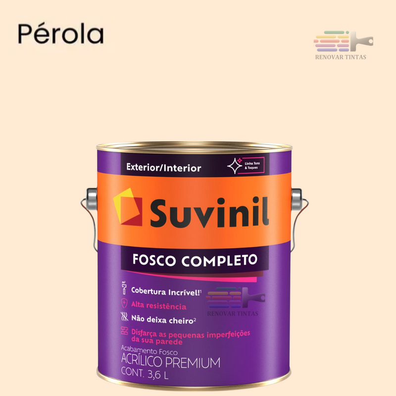 Tinta Suvinil Fosco Completo Premium 3,2 Litros Escolha sua Cor