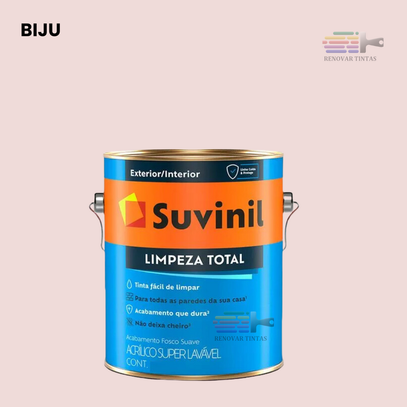 Tinta Lavavel Limpeza Total Suvinil 800ml Escolha sua Cor