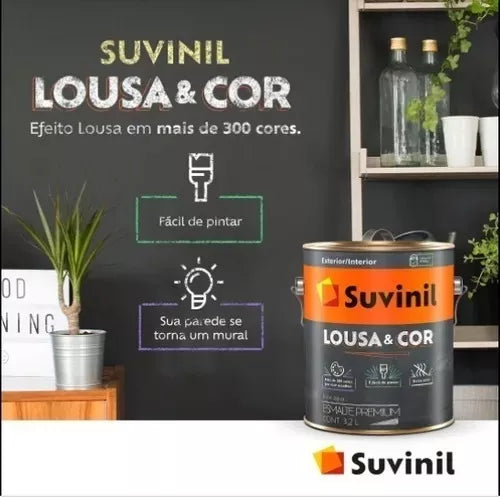 Tinta Lousa & Cor Suvinil 800ml - Escolha Sua Cor