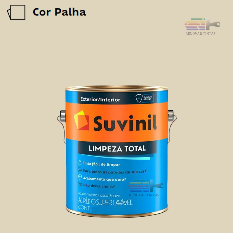 Tinta Lavavel Limpeza Total Suvinil 800ml Escolha sua Cor