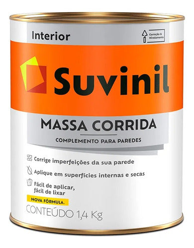 Massa Corrida Pva Suvinil 1,4kg