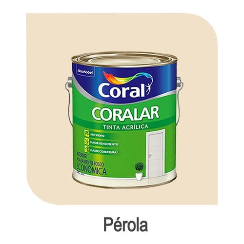 Tinta Coral Econômica Látex Acrílica Fosca Cores 3,6 Litros