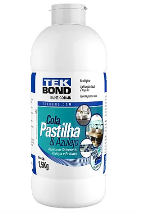 Cola Azulejo/Pastilha Tekbond 1,5kg: Adesão Poderosa para Projetos Duradouros